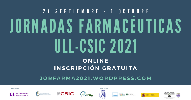 Jornadas farmaceuticas ULL-CSIC 2021