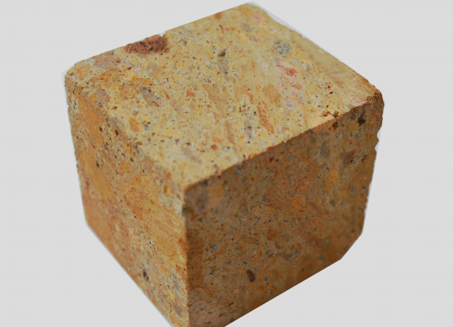 Ignimbrita soldada. Roca explosiva. Ayagaures, Gran Canaria. 