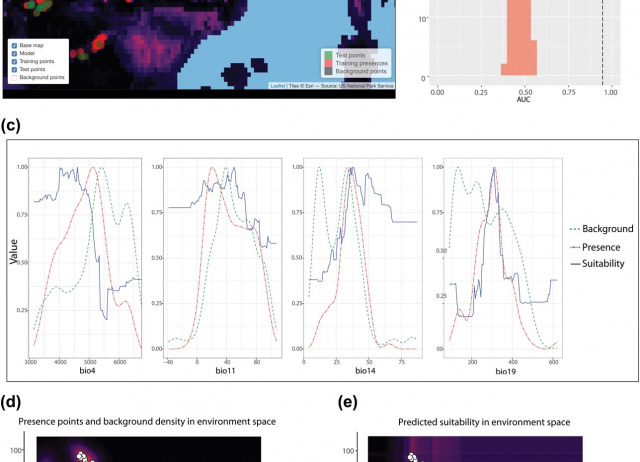 Sample model outputs from an enmtools.model object