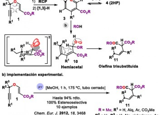 Control de la reactividad en plataformas moleculares multifuncionales y su aplicación a la construcción molecular orientada a la diversidad. Éteres propargílicos vinílicos como un caso de estudio